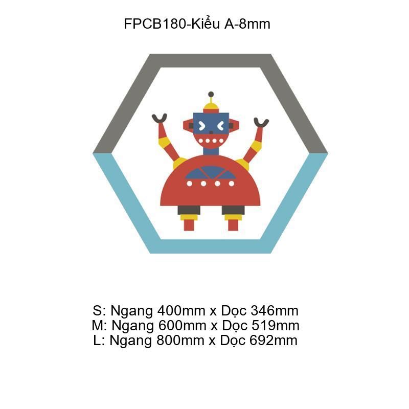  Tranh Fomex EPeBen dán tường nổi 3d Robot trang trí Phòng Cho Bé,Phòng Ngủ,Mầm Non 