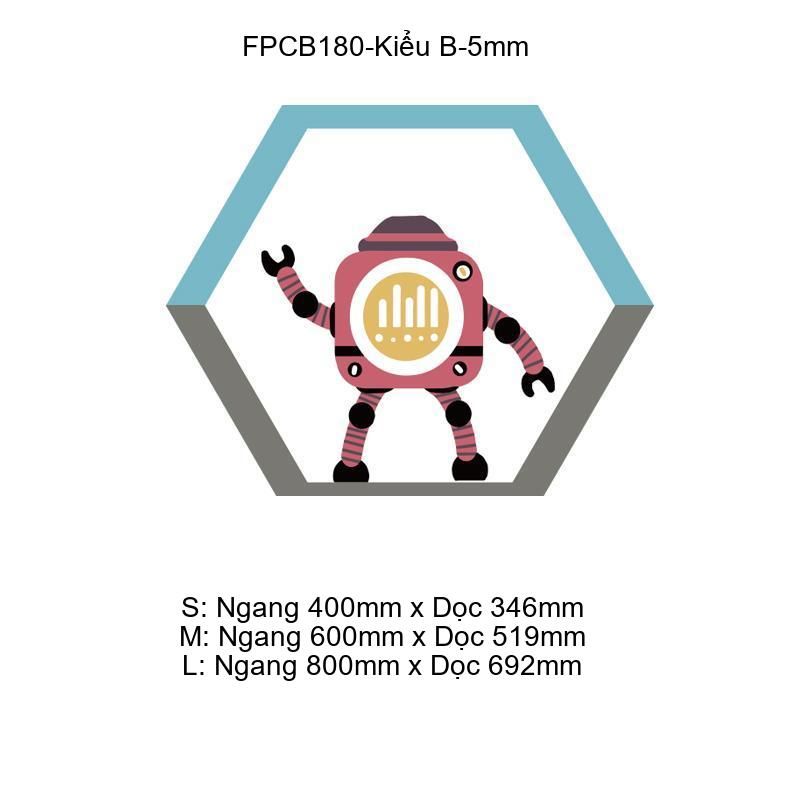  Tranh Fomex EPeBen dán tường nổi 3d Robot trang trí Phòng Cho Bé,Phòng Ngủ,Mầm Non 