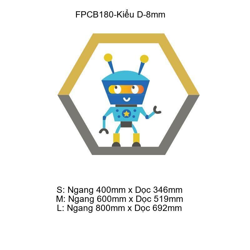  Tranh Fomex EPeBen dán tường nổi 3d Robot trang trí Phòng Cho Bé,Phòng Ngủ,Mầm Non 