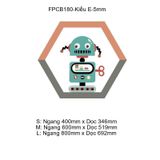  Tranh Fomex EPeBen dán tường nổi 3d Robot trang trí Phòng Cho Bé,Phòng Ngủ,Mầm Non 