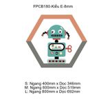  Tranh Fomex EPeBen dán tường nổi 3d Robot trang trí Phòng Cho Bé,Phòng Ngủ,Mầm Non 