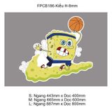  Tranh Fomex EPeBen dán tường nổi 3d Siêu Anh Hùng trang trí Phòng Tắm,Phòng Ngủ 