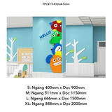  Tranh Fomex EPeBen dán tường nổi 3d Hình Say HELLO decor trang trí Phòng cho bé, Phòng khách, Phòng ngủ, Mẫu giáo 