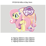  Tranh Fomex EPeBen dán tường nổi 3d Pony  trang trí Phòng cho bé, Phòng ngủ, Mẫu giáo 