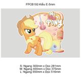  Tranh Fomex EPeBen dán tường nổi 3d Pony  trang trí Phòng cho bé, Phòng ngủ, Mẫu giáo 
