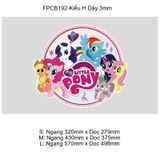 Tranh Fomex EPeBen dán tường nổi 3d Pony  trang trí Phòng cho bé, Phòng ngủ, Mẫu giáo 