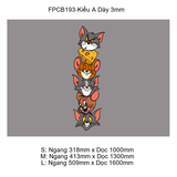  Tranh Fomex EPeBen dán tường nổi 3d Hoạt Hình trang trí Phòng cho bé, Phòng ngủ, Mẫu giáo 