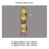  Tranh Fomex EPeBen dán tường nổi 3d Hoạt Hình trang trí Phòng cho bé, Phòng ngủ, Mẫu giáo 