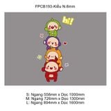  Tranh Fomex EPeBen dán tường nổi 3d Hoạt Hình trang trí Phòng cho bé, Phòng ngủ, Mẫu giáo 