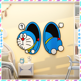  Tranh Fomex EPeBen dán tường nổi 3d Doraemon trang trí Phòng cho bé, Phòng ngủ, Mẫu giáo 