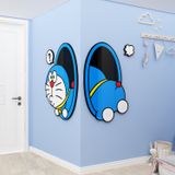  Tranh Fomex EPeBen dán tường nổi 3d Doraemon trang trí Phòng cho bé, Phòng ngủ, Mẫu giáo 