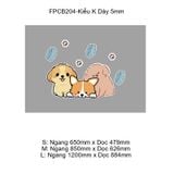  Tranh Fomex EPeBen dán tường nổi 3d Nhân Vật Hoạt Hình trang trí Phòng cho bé, Mẫu giáo,Cửa Dọc 