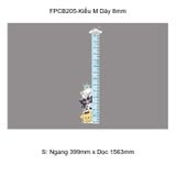  Tranh Fomex EPeBen dán tường nổi 3d Thước đo chiều cao Trang Trí Phòng Trẻ Cho Bé, Mầm non, Mẫu Giáo 