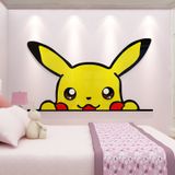  Tranh Fomex EPeBen dán tường nổi 3d Pikachu trang trí Phòng cho bé, Phòng ngủ, Mẫu giáo 
