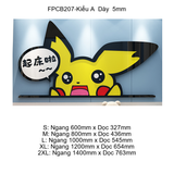  Tranh Fomex EPeBen dán tường nổi 3d Pikachu trang trí Phòng cho bé, Phòng ngủ, Mẫu giáo 