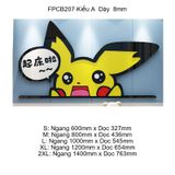  Tranh Fomex EPeBen dán tường nổi 3d Pikachu trang trí Phòng cho bé, Phòng ngủ, Mẫu giáo 