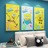  Tranh Fomex EPeBen dán tường nổi 3d Spongebob đại dương  trang trí Phòng cho bé, Phòng ngủ, Mẫu giáo 