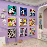  Tranh Fomex EPeBen dán tường nổi 3d Mickey trang trí Phòng cho bé, Phòng ngủ, Mẫu giáo 