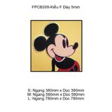  Tranh Fomex EPeBen dán tường nổi 3d Mickey trang trí Phòng cho bé, Phòng ngủ, Mẫu giáo 
