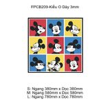  Tranh Fomex EPeBen dán tường nổi 3d Mickey trang trí Phòng cho bé, Phòng ngủ, Mẫu giáo 
