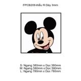  Tranh Fomex EPeBen dán tường nổi 3d Mickey trang trí Phòng cho bé, Phòng ngủ, Mẫu giáo 