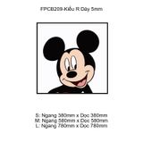  Tranh Fomex EPeBen dán tường nổi 3d Mickey trang trí Phòng cho bé, Phòng ngủ, Mẫu giáo 