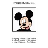  Tranh Fomex EPeBen dán tường nổi 3d Mickey trang trí Phòng cho bé, Phòng ngủ, Mẫu giáo 