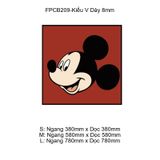  Tranh Fomex EPeBen dán tường nổi 3d Mickey trang trí Phòng cho bé, Phòng ngủ, Mẫu giáo 