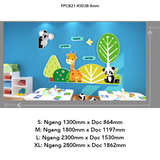  Tranh Fomex EPeBen dán tường nổi 3d Hình Thiên nhiên hòa hợp decor trang trí Phòng ngủ cho bé, Phòng khách, Mẫu giáo 