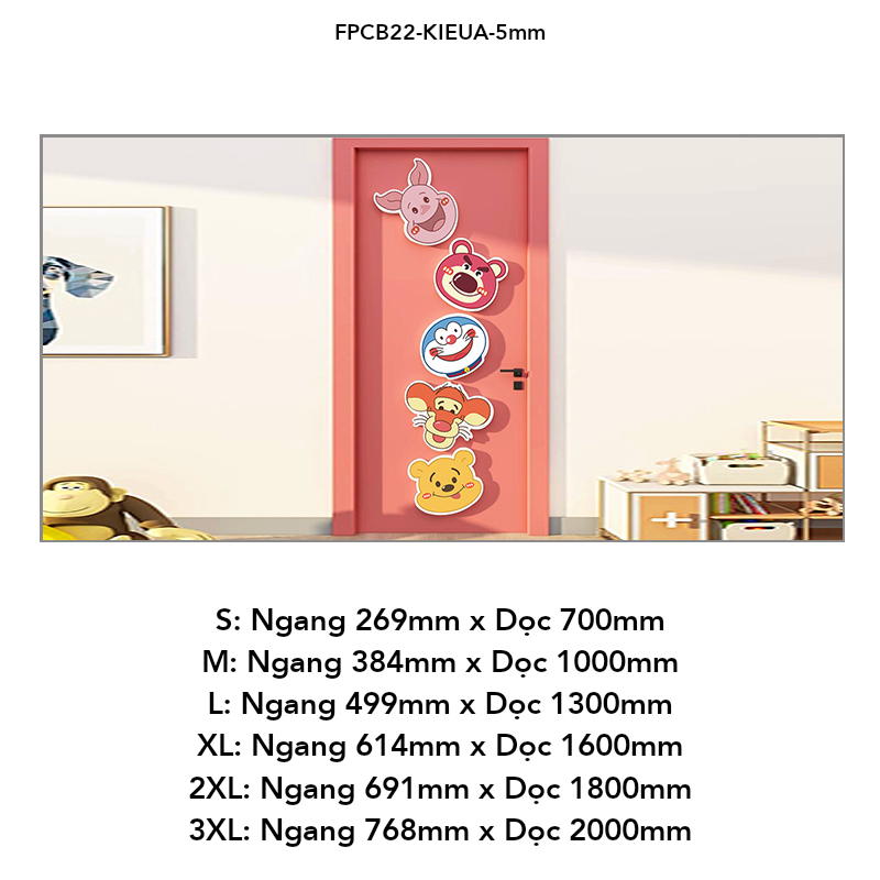  Tranh Fomex EPeBen dán tường nổi 3d Hình Cánh cửa mơ mộng decor trang trí Phòng cho bé, Phòng ngủ, Phòng khách, Mẫu giáo 