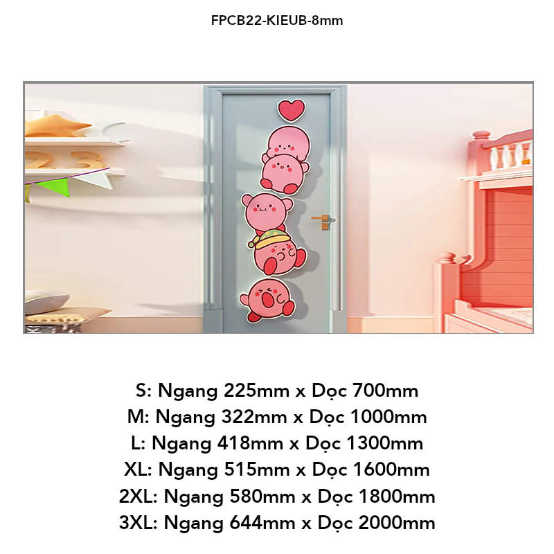  Tranh Fomex EPeBen dán tường nổi 3d Hình Cánh cửa mơ mộng decor trang trí Phòng cho bé, Phòng ngủ, Phòng khách, Mẫu giáo 