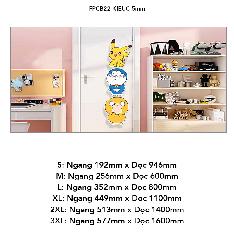  Tranh Fomex EPeBen dán tường nổi 3d Hình Cánh cửa mơ mộng decor trang trí Phòng cho bé, Phòng ngủ, Phòng khách, Mẫu giáo 