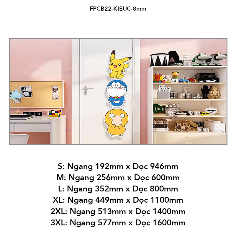  Tranh Fomex EPeBen dán tường nổi 3d Hình Cánh cửa mơ mộng decor trang trí Phòng cho bé, Phòng ngủ, Phòng khách, Mẫu giáo 