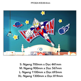  Tranh Fomex EPeBen dán tường nổi 3d Hình Ultraman decor trang trí Phòng cho bé, Phòng ngủ, Phòng khách, Mẫu giáo 