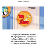  Tranh Fomex EPeBen dán tường nổi 3d Hình Tom và Jerry decor trang trí Phòng ngủ, Phòng khách, Phòng cho bé, Mẫu giáo 