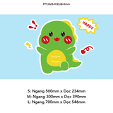  Tranh Fomex EPeBen dán tường nổi 3d Hình Chú Dino Ngọt Ngào decor trang trí Phòng cho bé, Phòng khách, Mẫu giáo 
