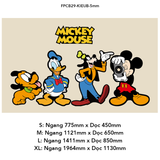  Tranh Fomex EPeBen dán tường nổi 3d Hình Thế Giới Mickey Mouse decor trang trí Phòng cho bé, Phòng khách, Mẫu giáo 