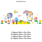  Tranh Fomex EPeBen dán tường nổi 3d Hình Những Chú Vịt Vui Vẻ decor trang trí Phòng cho bé, Phòng ngủ, Mẫu giáo 
