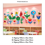  Tranh Fomex EPeBen dán tường nổi 3d Hình Nghệ thuật rực rỡ decor trang trí Phòng cho bé, Phòng ngủ, Mẫu giáo 