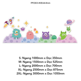  Tranh Fomex EPeBen dán tường nổi 3d Hình Quái vật một mắt decor trang trí Phòng cho bé, Phòng ngủ, Mẫu giáo 