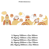  Tranh Fomex EPeBen dán tường nổi 3d Hình Động vật phi hành gia decor trang trí Phòng ngủ cho bé, Mầm Non, Phòng Khách 