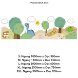  Tranh Fomex EPeBen dán tường nổi 3d Hình Thời kì khủng long decor trang trí Phòng cho bé, Phòng ngủ, Phòng Học, Mẫu giáo 