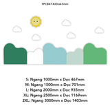  Tranh Fomex EPeBen dán tường nổi 3d Hình Núi non hùng vĩ decor trang trí Phòng cho bé, Phòng ngủ, Phòng Học, Mẫu giáo 