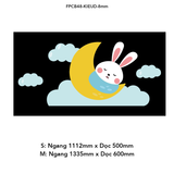  Tranh Fomex EPeBen dán tường nổi 3d Hình Doremon và Thỏ decor trang trí Phòng cho bé, Phòng ngủ, Phòng Học, Mẫu giáo 