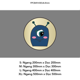  Tranh Fomex EPeBen dán tường nổi 3d Hình Quái vật một mắt decor trang trí Phòng cho bé, Phòng ngủ, Mẫu giáo 