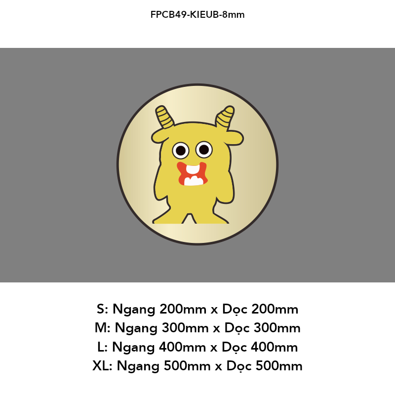  Tranh Fomex EPeBen dán tường nổi 3d Hình Quái vật một mắt decor trang trí Phòng cho bé, Phòng ngủ, Mẫu giáo 