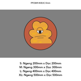  Tranh Fomex EPeBen dán tường nổi 3d Hình Quái vật một mắt decor trang trí Phòng cho bé, Phòng ngủ, Mẫu giáo 