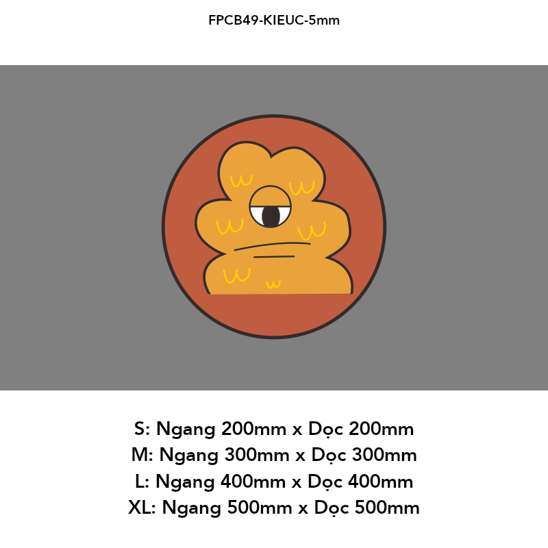  Tranh Fomex EPeBen dán tường nổi 3d Hình Quái vật một mắt decor trang trí Phòng cho bé, Phòng ngủ, Mẫu giáo 