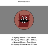  Tranh Fomex EPeBen dán tường nổi 3d Hình Quái vật một mắt decor trang trí Phòng cho bé, Phòng ngủ, Mẫu giáo 