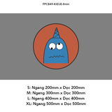  Tranh Fomex EPeBen dán tường nổi 3d Hình Quái vật một mắt decor trang trí Phòng cho bé, Phòng ngủ, Mẫu giáo 